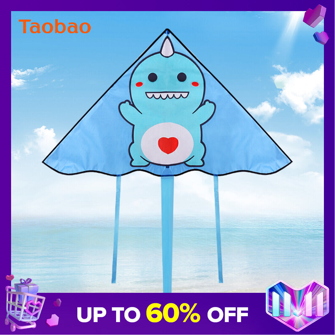 Little Dinosaur Weifang Cartoon Kite 2022 New Online Celebrity Breeze Yifei Dedicated Handheld Children 2021 Adults