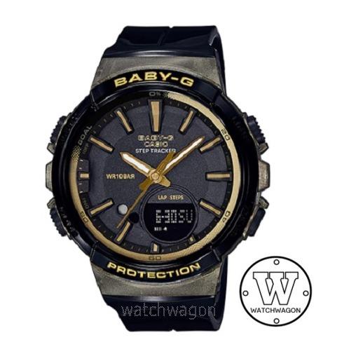 Casio Baby-G Step Tracker BGS-100GS-1A Watch Black  BGS-100