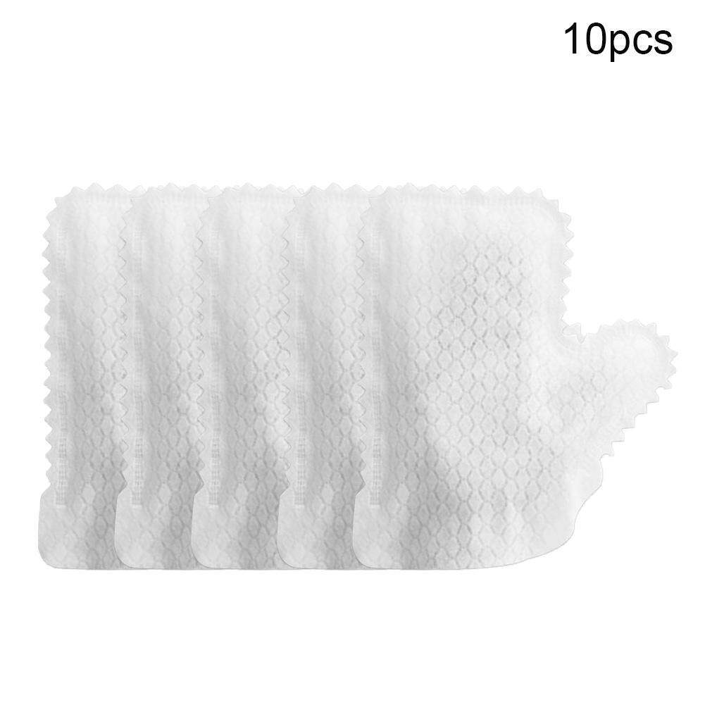 10 Pcs/set Fish Scale Cleaning Duster Gloves Non-woven Non-woven Disposable Cleaning Fabric Gloves G7W9