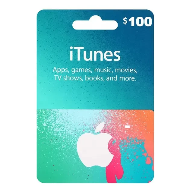 iTunes Gift Card USD 100 / for US accounts only digital code